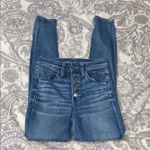 American Eagle High Waisted Skinny Jeans